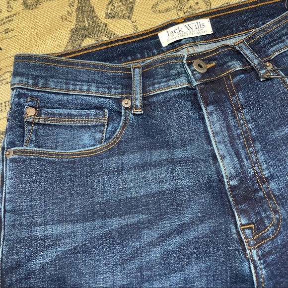 Jack Wills NWT! Washed Blue Denim Short Size 32 - Picture 6 of 14